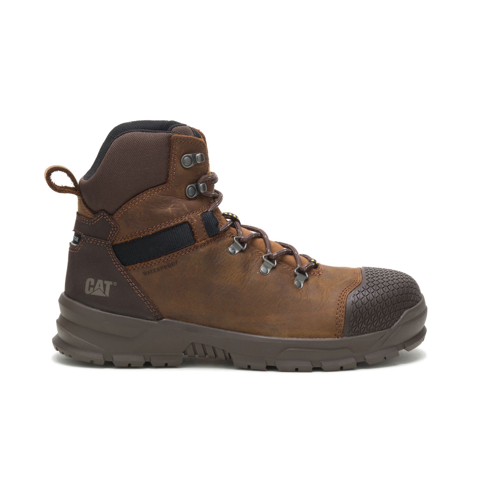 Caterpillar Accomplice X Wasserdichte Steel Kappe Sicherheitsstiefel Herren Braun | Schweiz-502671