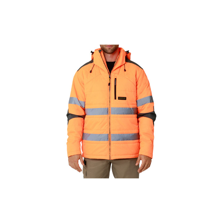 Caterpillar Hi Vis Boreas Taped Jacken Herren Orange | Schweiz-398746