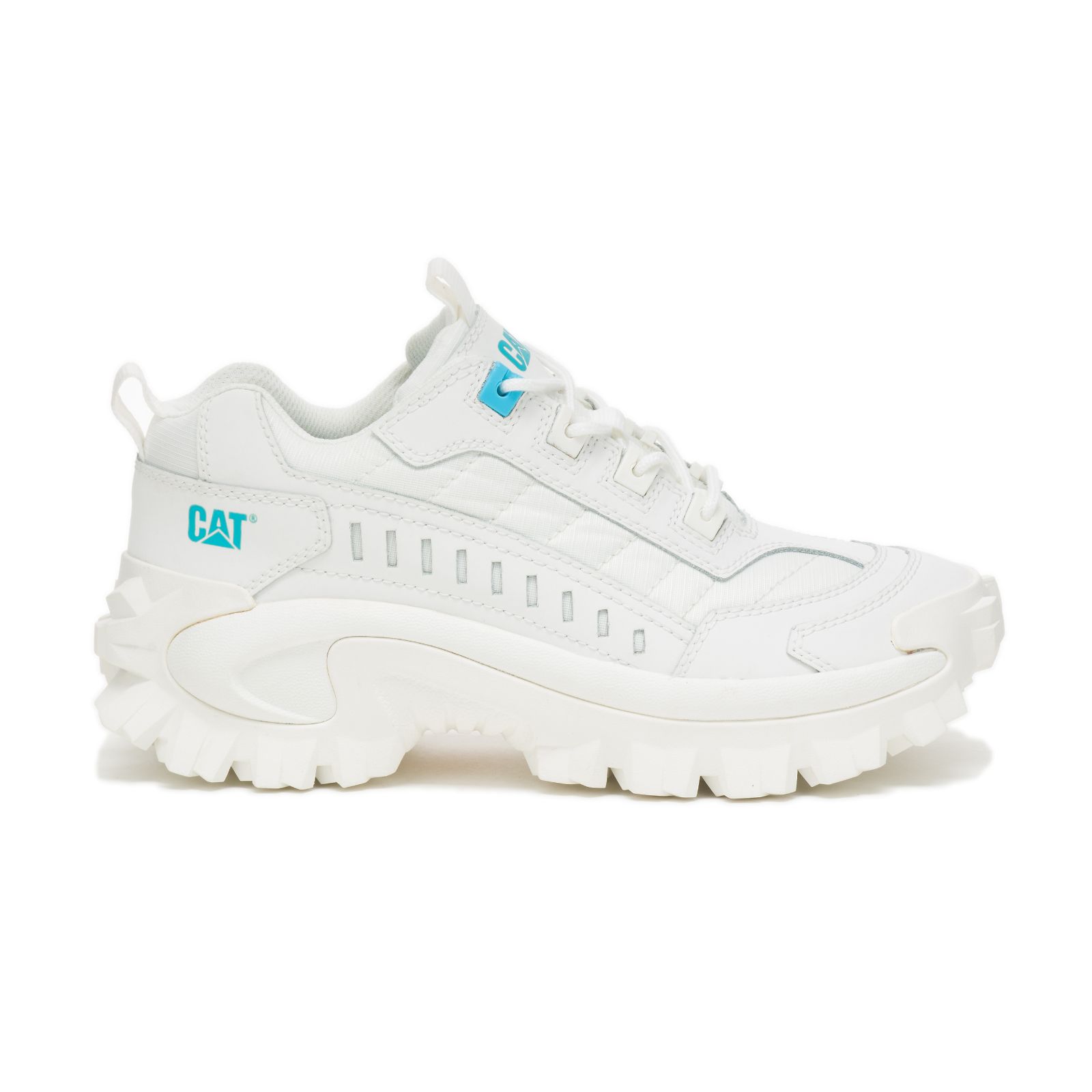 Caterpillar Intruder Freizeitschuhe Damen White/Blue | Schweiz-725046