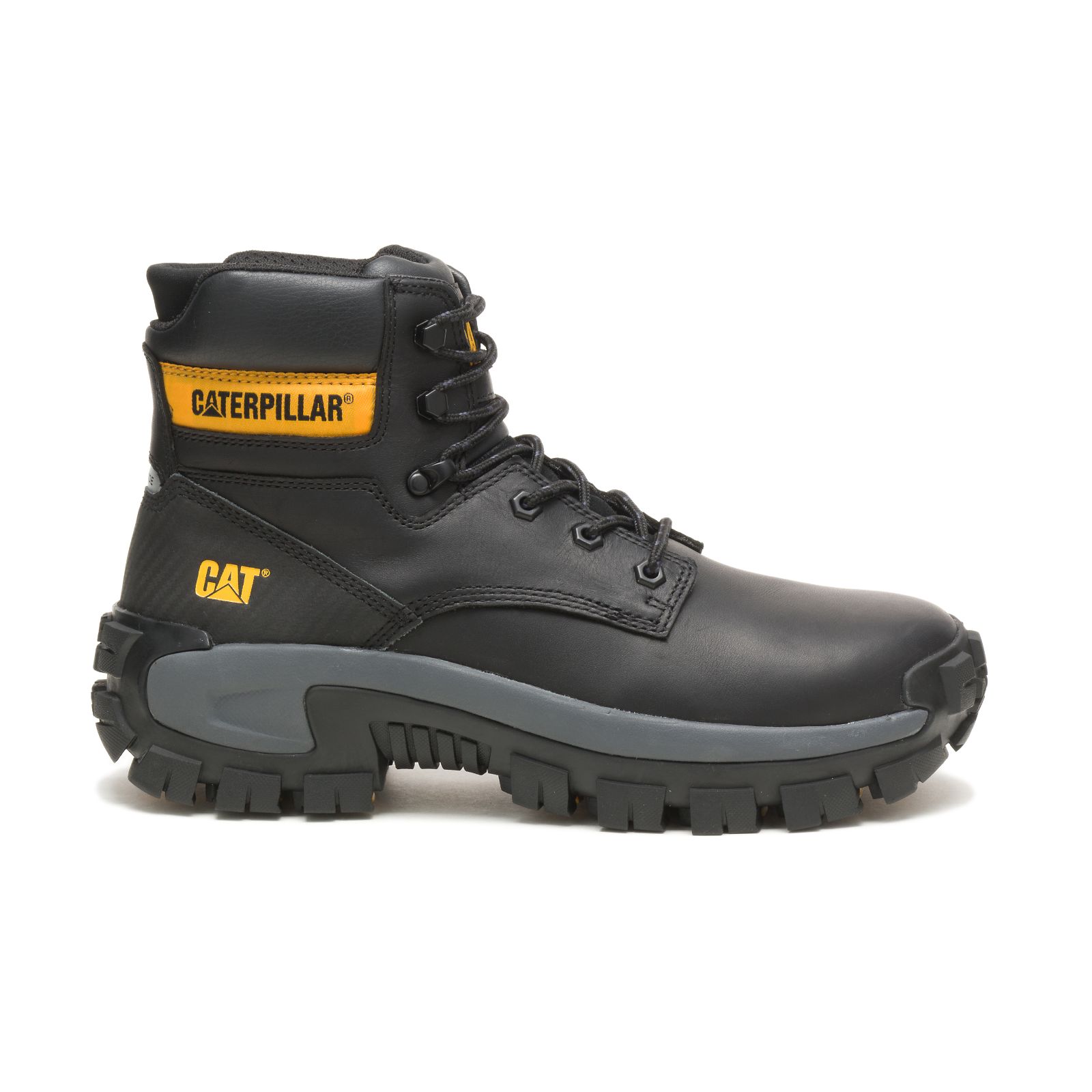 Caterpillar Invader Hi Steel Kappe Arbeitsschuhe Herren Schwarz | Schweiz-932546