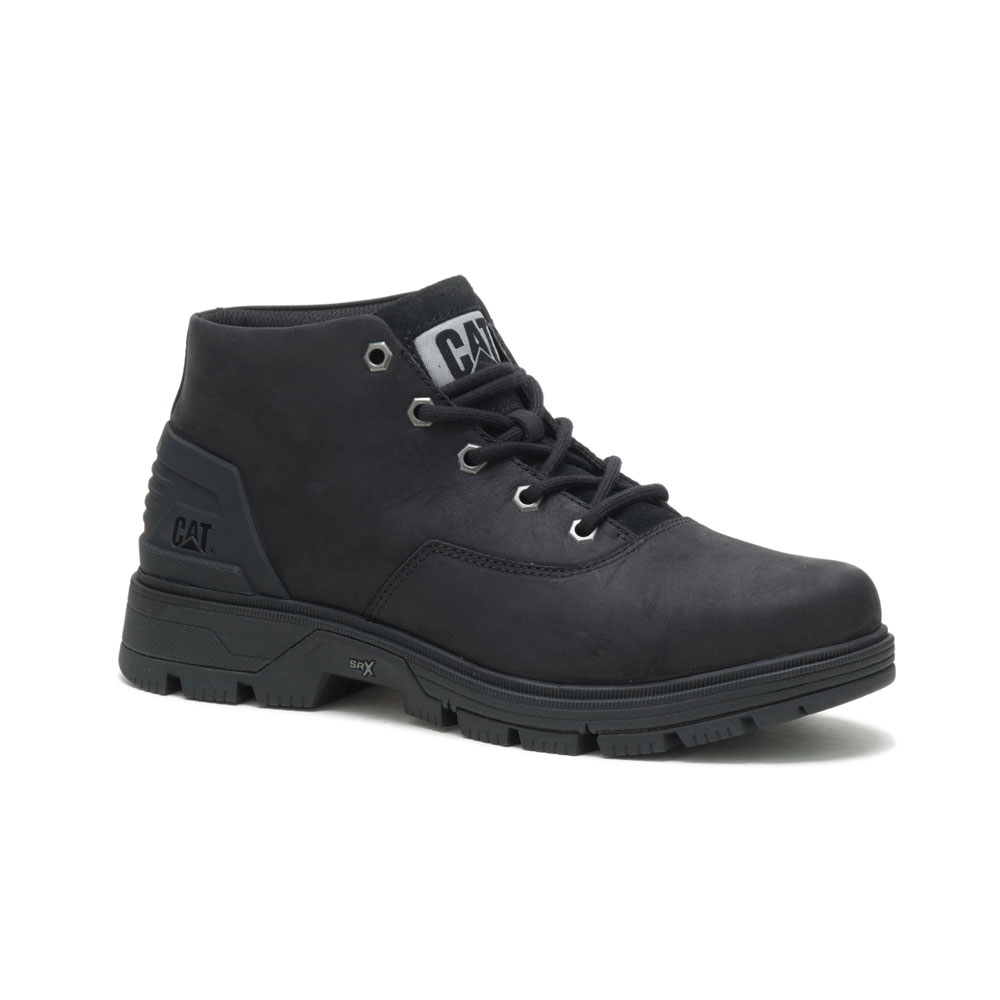 Caterpillar Leverage Chukka Stiefel Herren Schwarz | Schweiz-207836