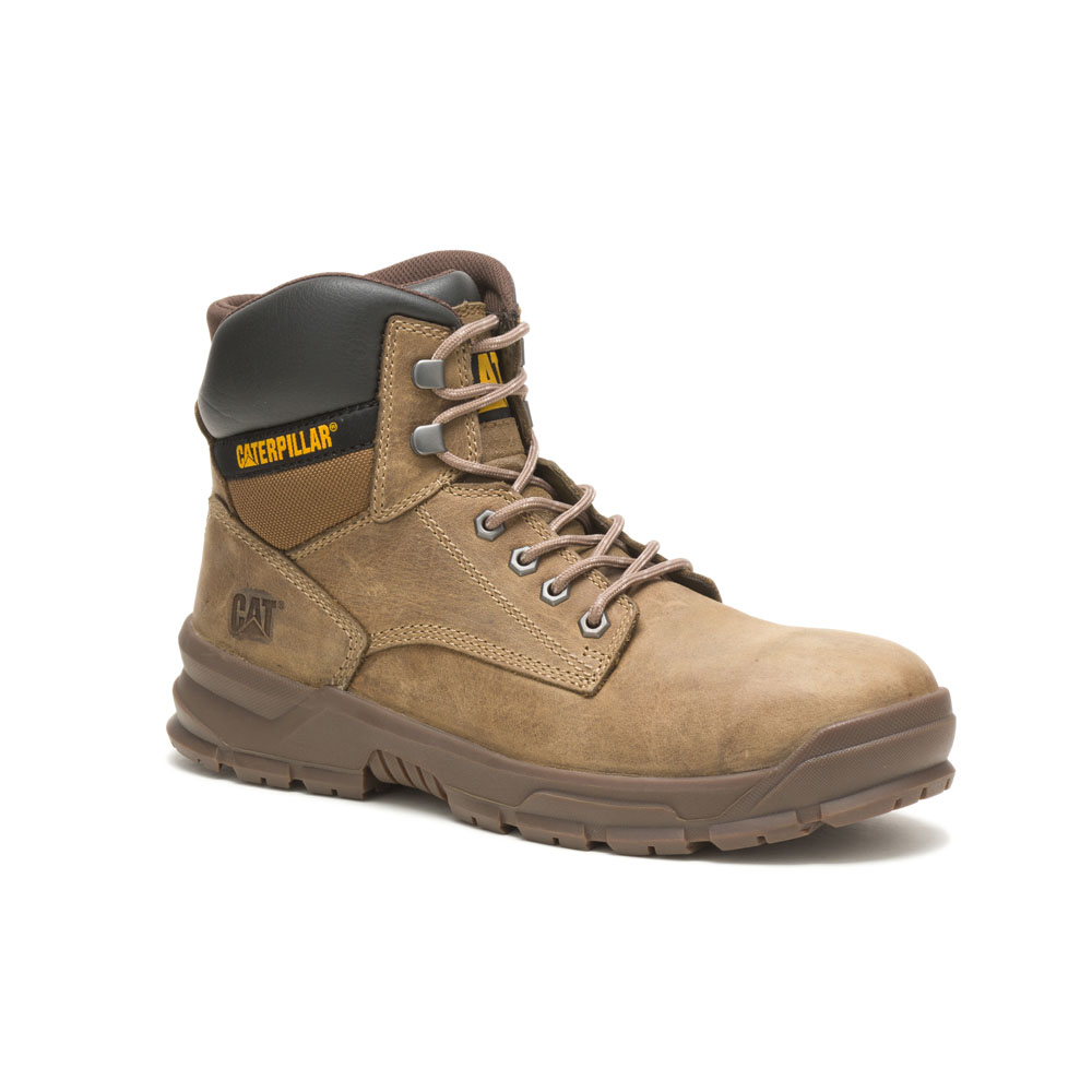 Caterpillar Mobilize Alloy Kappe Stiefeletten Herren Khaki | Schweiz-891530