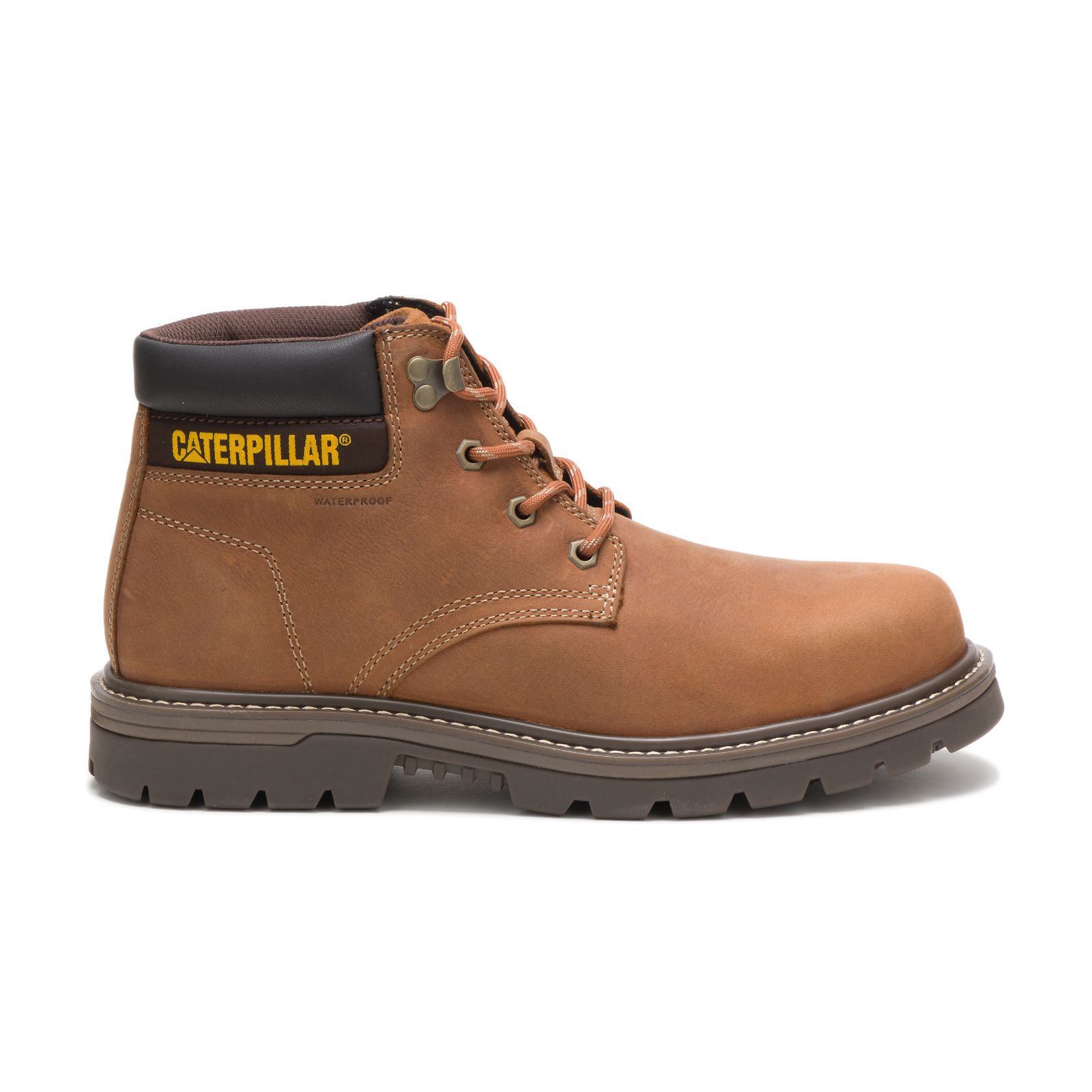 Caterpillar Outbase Wasserdichte Steel Kappe Sicherheitsstiefel Herren Braun | Schweiz-390785