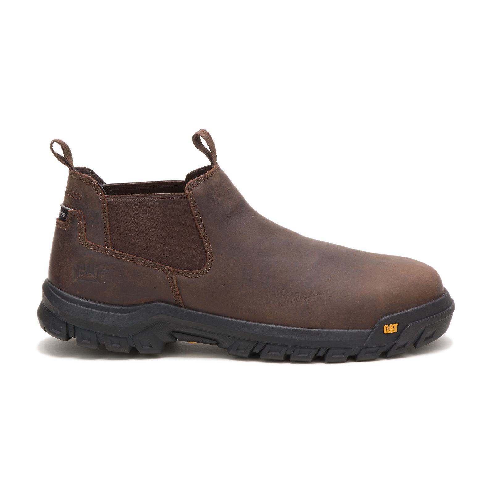 Caterpillar Outline Slip-on Steel Kappe Sicherheitsstiefel Herren Braun | Schweiz-589460