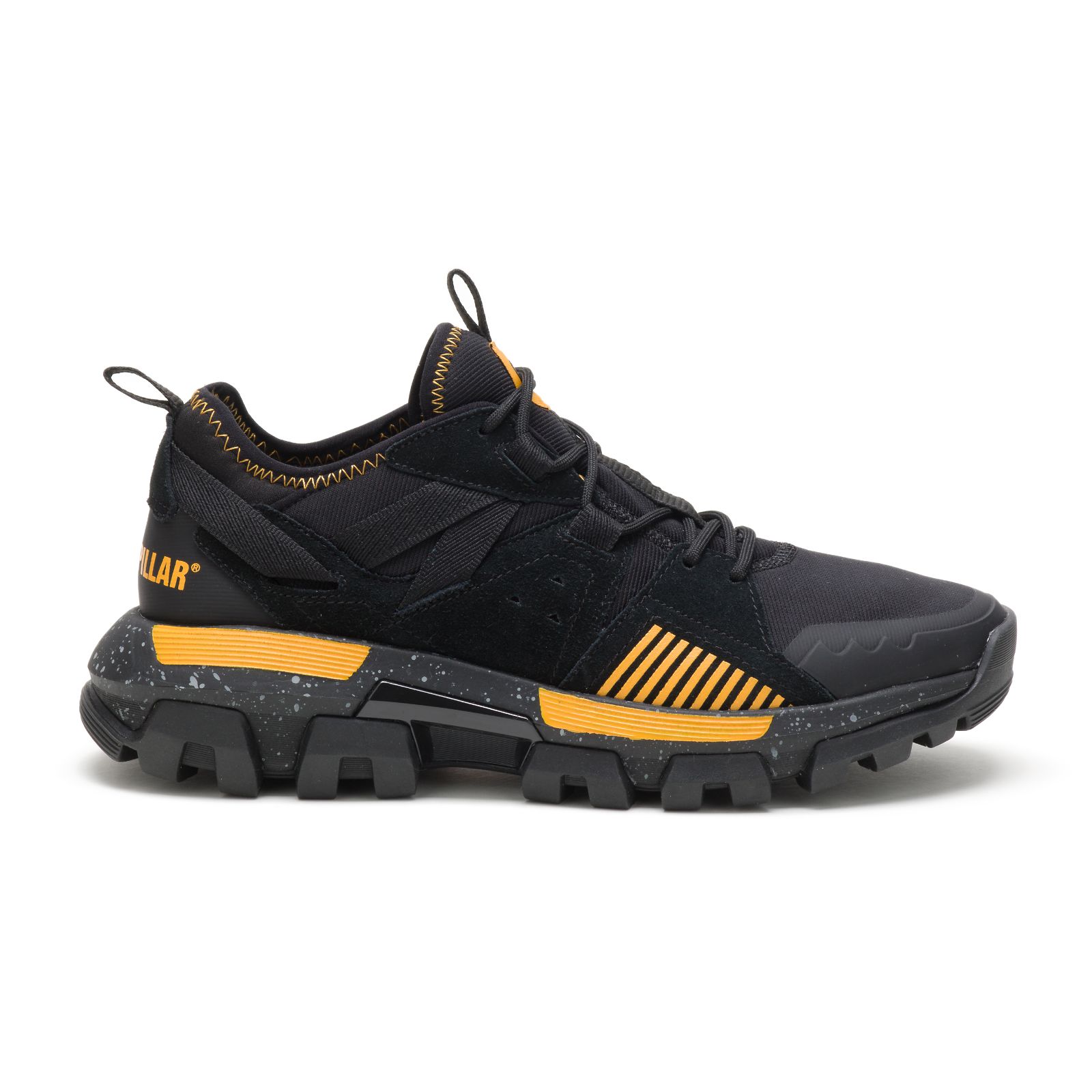 Caterpillar Raider Sport Turnschuhe Herren Black/Yellow | Schweiz-452890