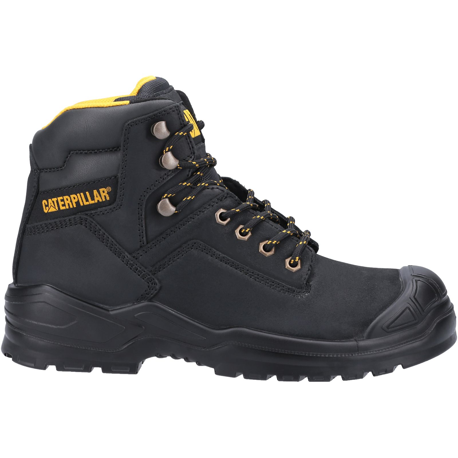 Caterpillar Striver Bump Steel Kappe S3 Src Arbeitsschuhe Herren Schwarz | Schweiz-208467