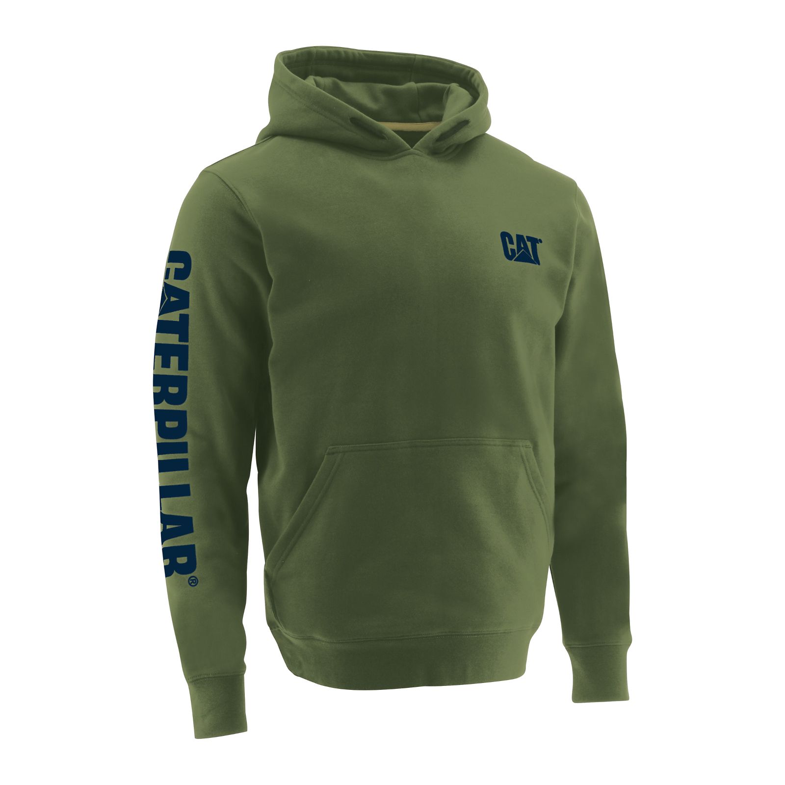 Caterpillar Trademark Banner Hoodies Herren Grün | Schweiz-832490