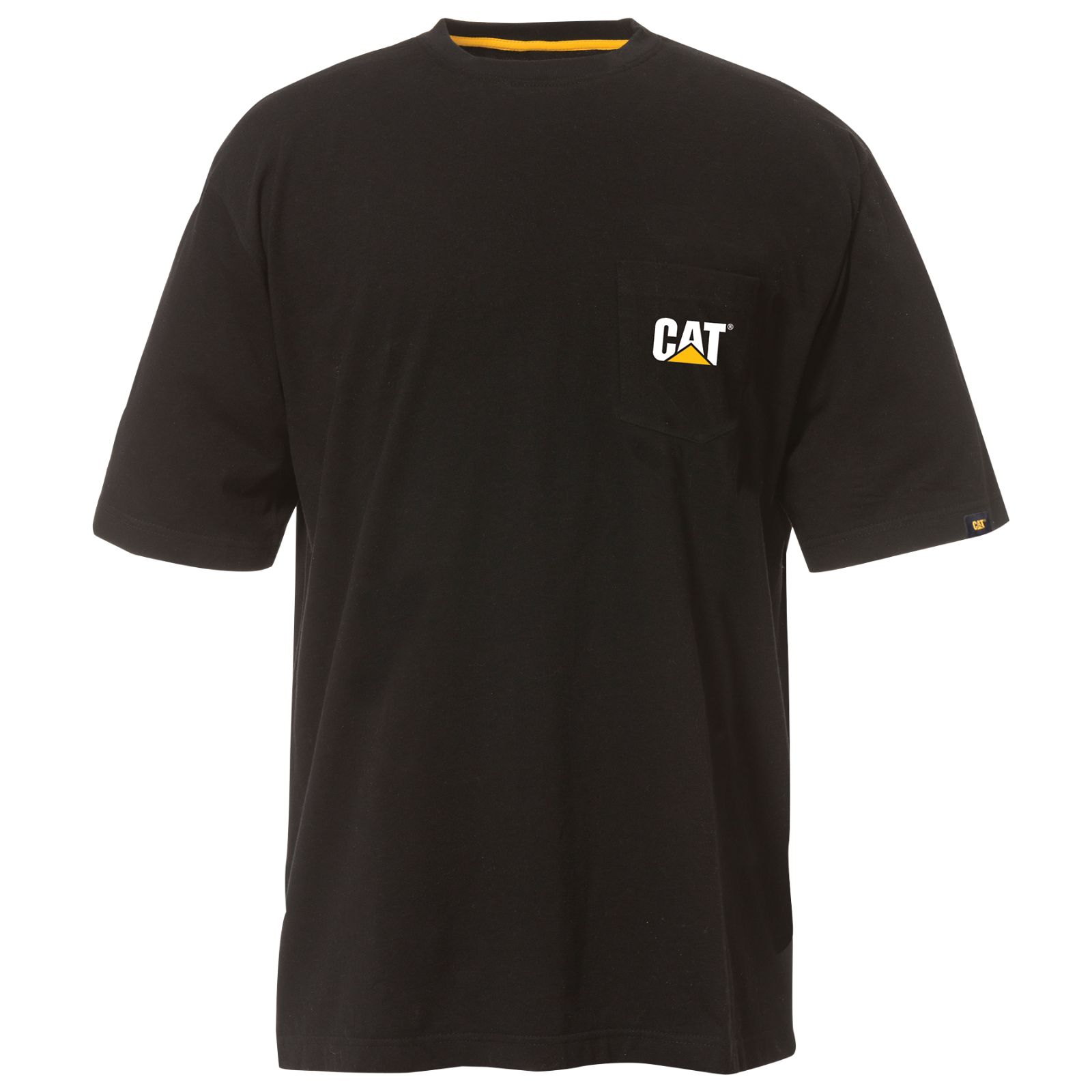 Caterpillar Trademark Pocket T-Shirts Herren Schwarz | Schweiz-169328